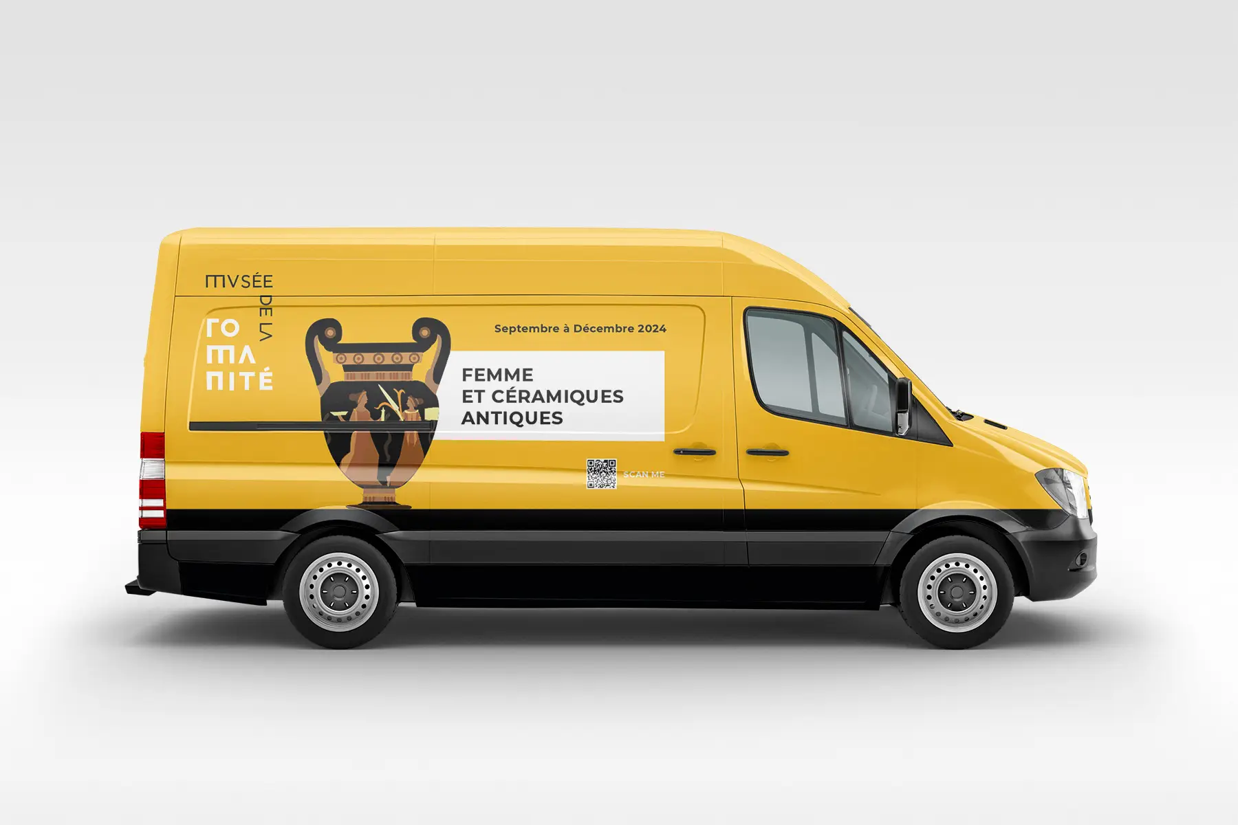 Camion Musée de la Romanité recto