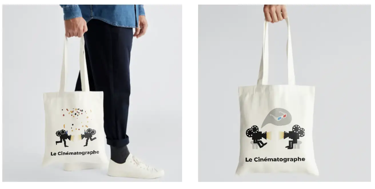 Tog bag Cinématographe