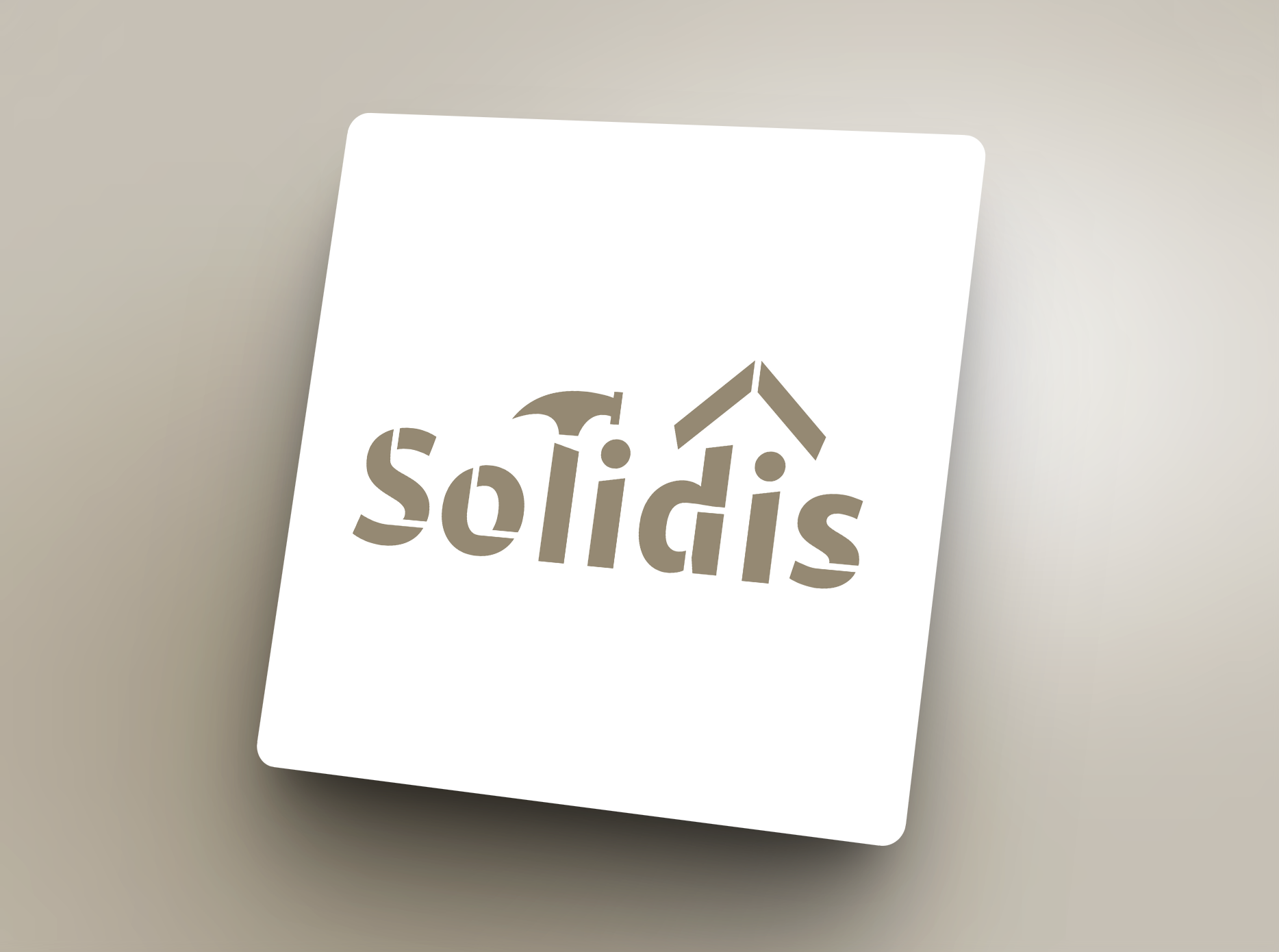 Logo mockups Solidis