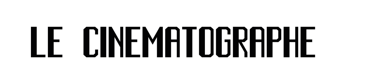 logo le cinématographe en noir