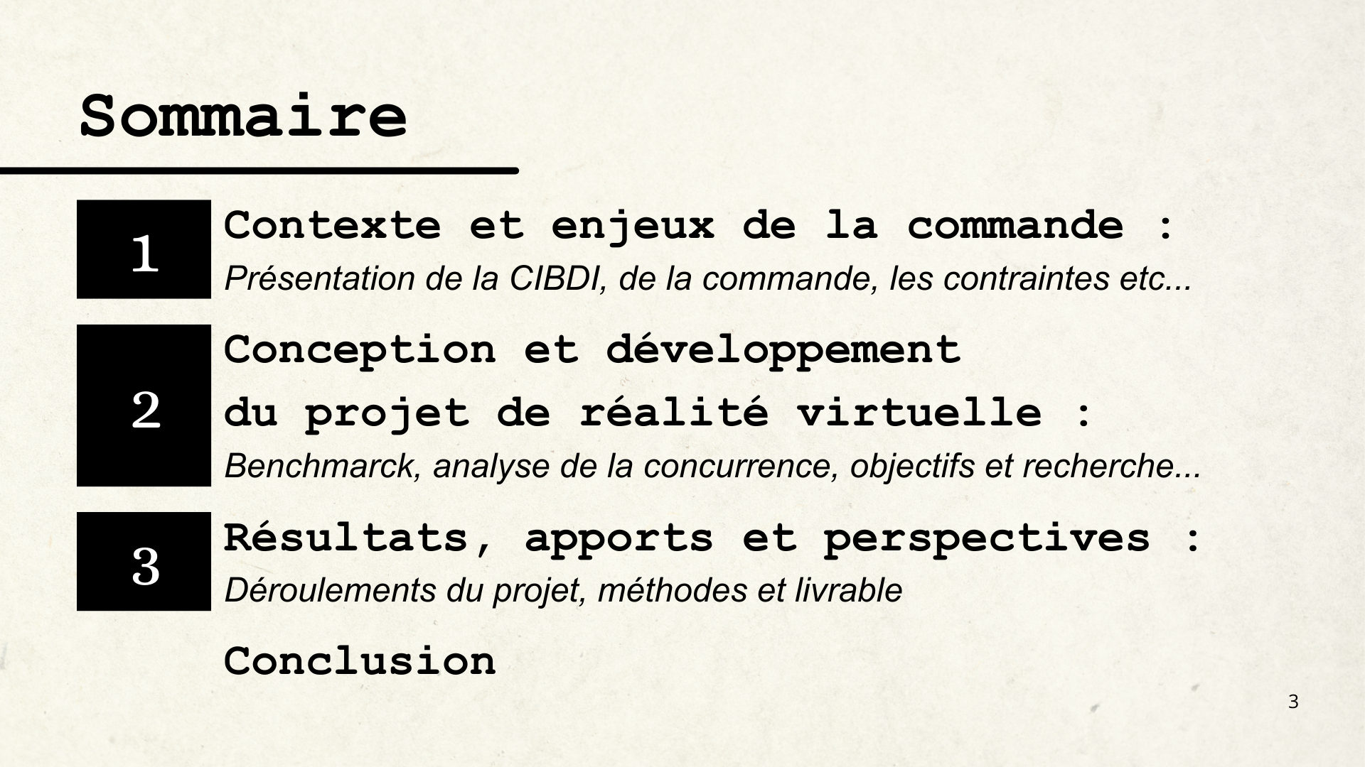 Rapport Bécassine-VR